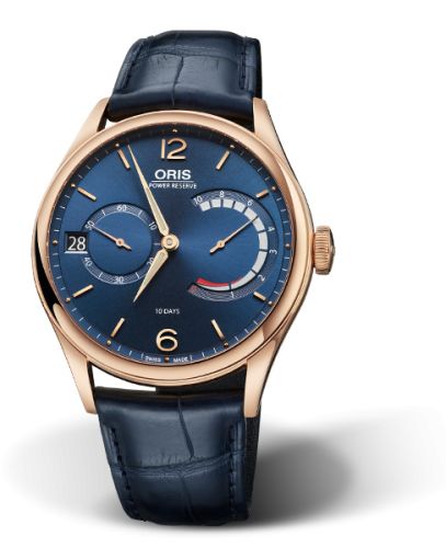 Oris Artelier Calibre 111 Bronze 100 Jahre Spinnler + Schweizer 43mm, referans 01 111 7700 3085-Set