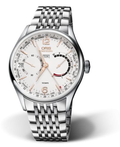 Artelier Calibre 113 Paslanmaz Çelik / Gümüş / Bilezik 43 mm