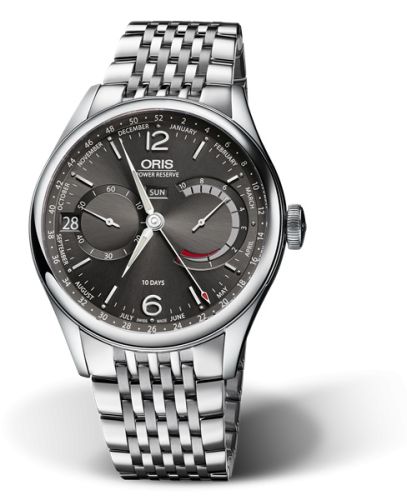 Oris Artelier Calibre 113 Paslanmaz Çelik / Gri / Bilezik 43mm, referans 01 113 7738 4063-Set 8 23 79PS