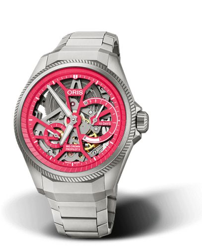 Big Crown ProPilot X Calibre 115 Pembe Dial 44 mm