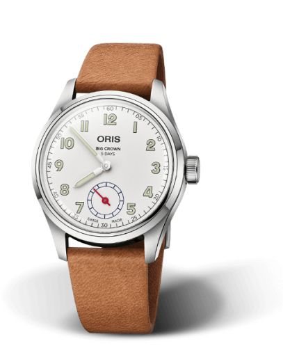 Oris Big Crown Wings of Hope Paslanmaz Çelik 40mm, referans 01 401 7781 4081-Set