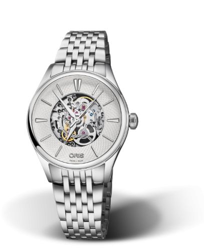 Oris Artelier Skeleton 33 Stainless Steel / Bracelet, reference 01 560 7724 4051-07 8 17 79