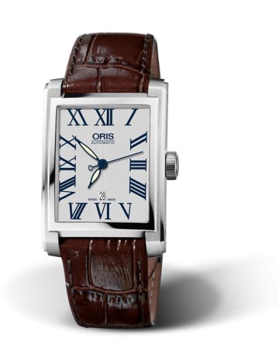 Rectangular Date 30 Paslanmaz Çelik / Gümüş - Roman