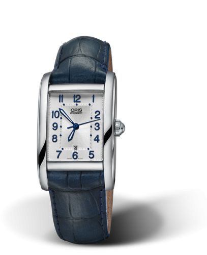 Rectangular Date 25 Paslanmaz Çelik / Gümüş - Arabic
