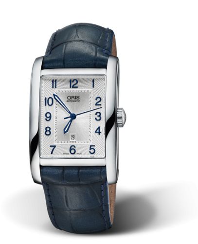 Rectangular Date 30 Paslanmaz Çelik / Gümüş - Arabic