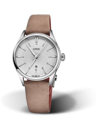 Oris Artelier Date Elmass 33 Stainless Steel / Silver, reference 01 561 7724 4051-07 5 17 33FC