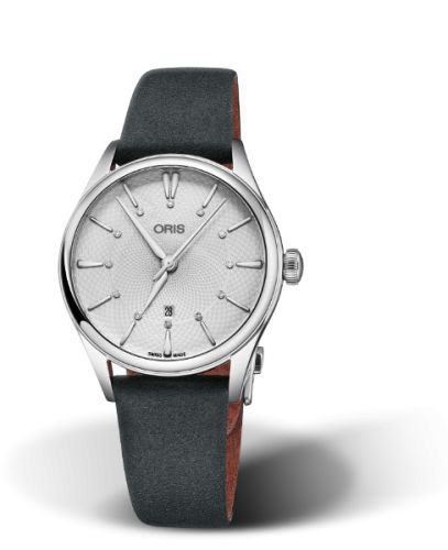 Oris Artelier Date Elmass 33 Stainless Steel / Silver, reference 01 561 7724 4051-07 5 17 34FC