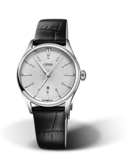 Oris Artelier Date Elmass 33 Stainless Steel / Silver, reference 01 561 7724 4051-07 5 17 64FC