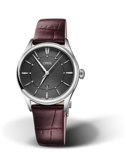 Oris Artelier Date Elmass 33 Stainless Steel / Gray, reference 01 561 7724 4053-07 5 17 63FC