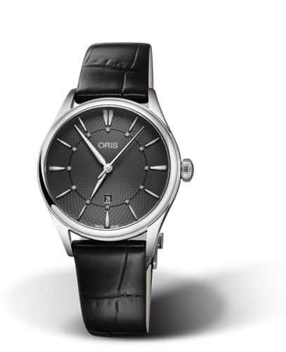Oris Artelier Date Elmass 33 Stainless Steel / Gray, reference 01 561 7724 4053-07 5 17 64FC