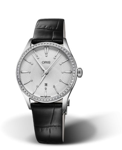 Oris Artelier Date Elmass 33 Stainless Steel - Diamond / Silver, reference 01 561 7724 4951-07 5 17 64FC