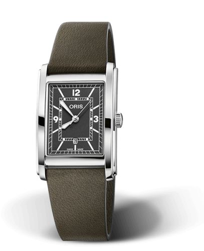 Rectangular Date 25.5 Paslanmaz Çelik / Yeşil