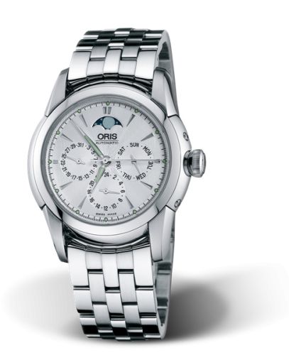 Oris Artelier Complication 40.5 Stainless Steel / Silver / Bracelet, reference 01 581 7546 4051-07 8 21 71