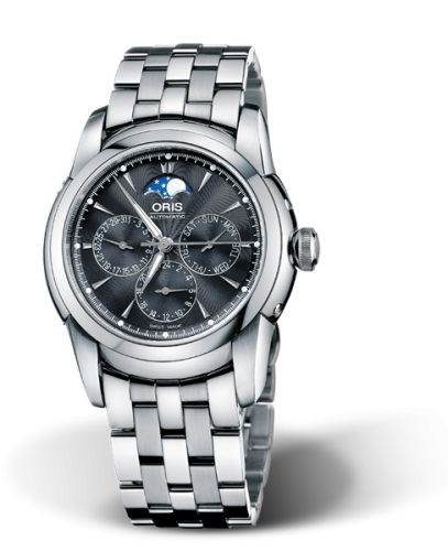Oris Artelier Complication 40.5 Stainless Steel / Black / Bracelet, reference 01 581 7546 4054-07 8 21 71