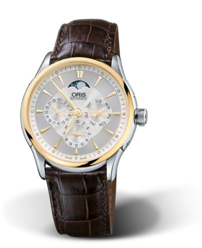 Oris Artelier Complication 40 Stainless Steel - Yelllow Gold / Silver, reference 01 581 7592 4351-07 5 21 70FC