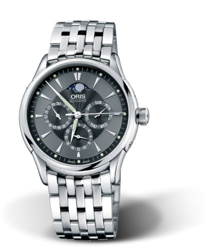 Oris Artelier Complication 40 Stainless Steel / Black / Bracelet, reference 01 582 7592 4054-07 8 21 73