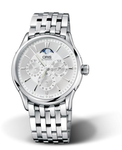 Oris Artelier Complication 40 Stainless Steel / Silver / Bracelet, reference 01 582 7592 4091-07 8 21 73