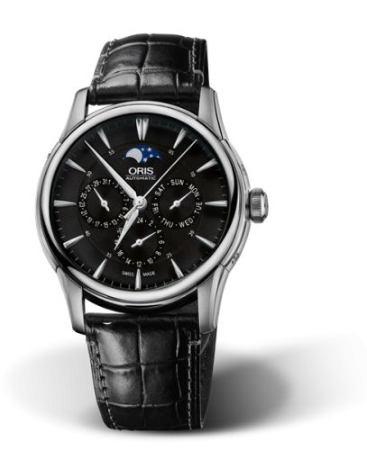 Oris Artelier Complication 40.5 Stainless Steel / Black, reference 01 582 7689 4054-07 1 21 74FC
