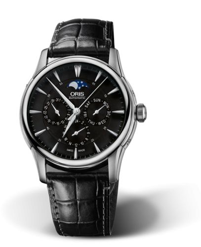 Oris Artelier Complication 40.5 Stainless Steel / Black, reference 01 582 7689 4054-07 5 21 71FC