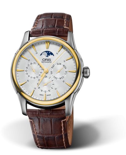 Oris Artelier Complication 40.5 Stainless Steel - Yellow Gold / Silver, reference 01 582 7689 4351-07 1 21 73FC