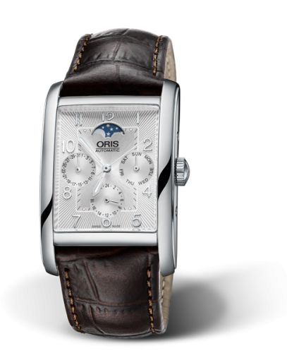 Oris Rectangular Complication Paslanmaz Çelik / Gümüş - Arabic, referans 01 582 7694 4061-07 5 24 20FC