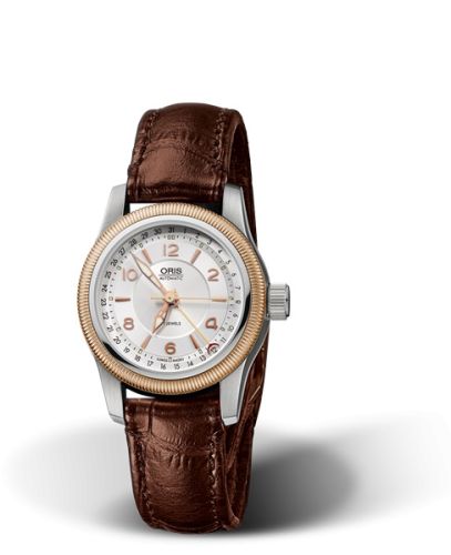 Big Crown Pointer Date 30 Paslanmaz Çelik - Pembe Altın / Gümüş / Bilezik