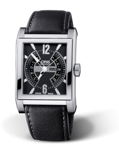 Oris Rectangular Titan Day Date, referans 01 585 7622 7064-07 5 24 71FC
