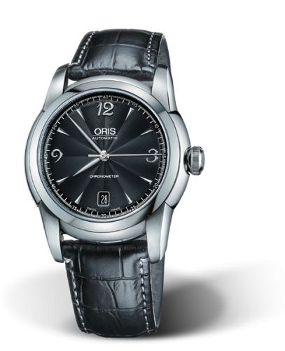 Oris Artelier Chronometer Date 40.5 Stainless Steel / Black, reference 01 637 7544 4064-07 5 21 49