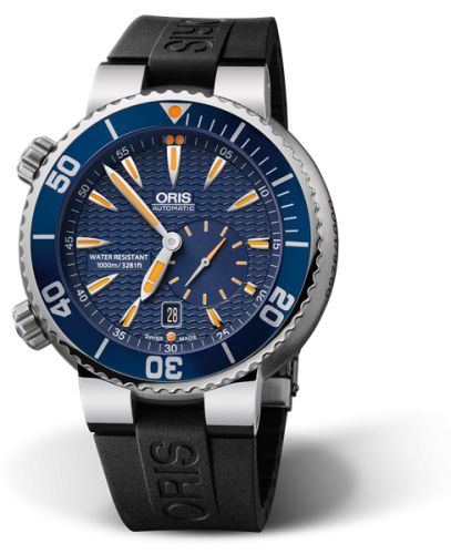 Divers Small Second - Date Great Barrier Reef / Kauçuk 47 mm