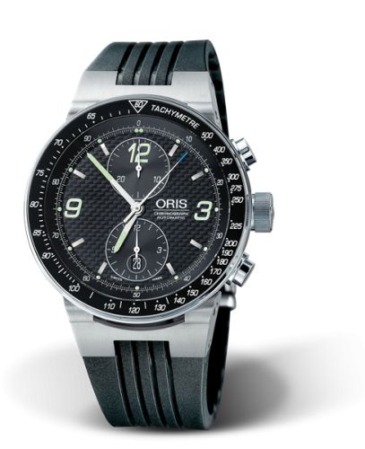 WilliamsF1 Team Chronograph 45 Paslanmaz Çelik / Siyah / Kauçuk