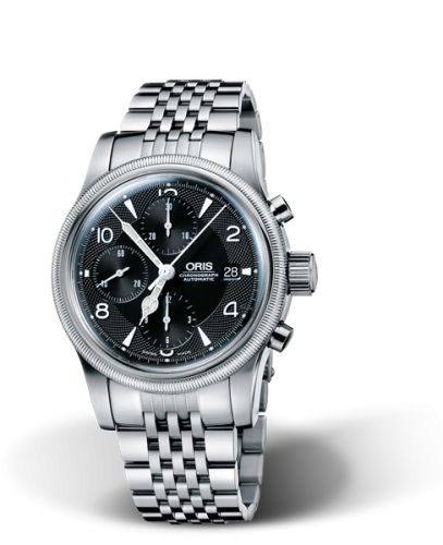 Oris Big Crown Chronograph Paslanmaz Çelik / Siyah / Bilezik 42mm, referans 01 674 7567 4064-07 8 21 61