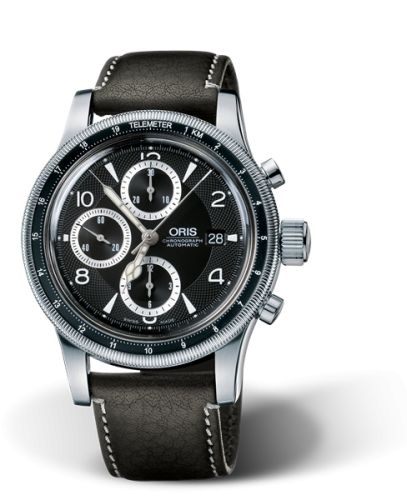 Big Crown Telemeter Chronograph Paslanmaz Çelik / Siyah 43 mm