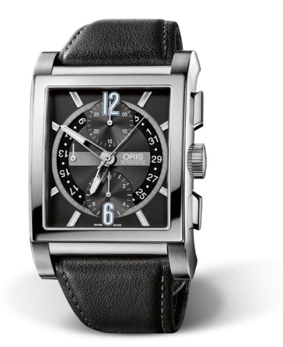 Oris Rectangular Titan Chronograph, referans 01 674 7625 7064-07 5 27 71FC