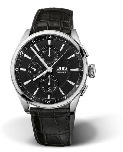 Oris Artix Chronograph Paslanmaz Çelik / Siyah 44mm, referans 01 674 7644 4054-07 5 22 81FC
