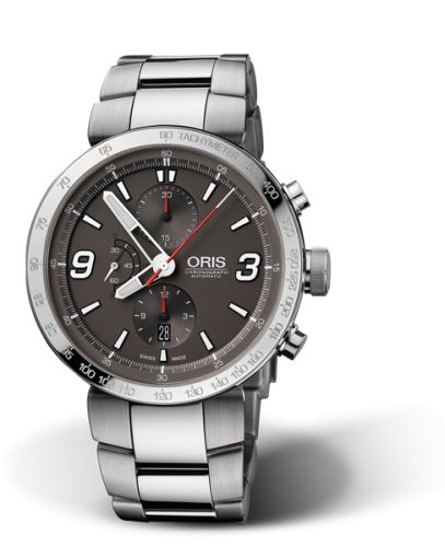 Oris TT1 Chronograph Paslanmaz Çelik / Gri 45mm, referans 01 674 7659 4163-07 8 25 10