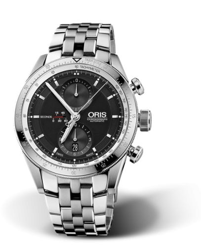 Artix GT Chronograph Paslanmaz Çelik / Siyah / Bilezik