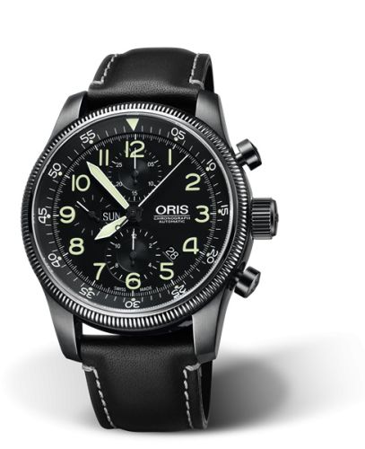 Big Crown Timer Chronograph Gri / Siyah 46 mm