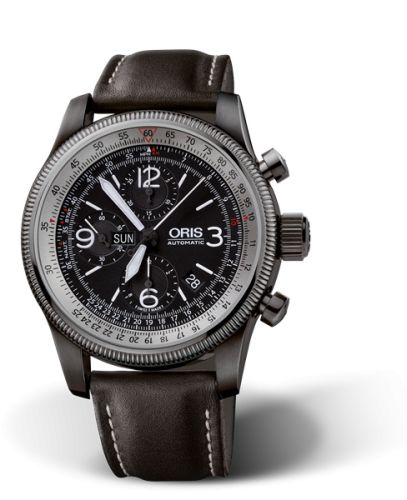 Oris Big Crown X1 Calculator Gri / Siyah 46mm, referans 01 675 7648 4264-Set 5 23 77