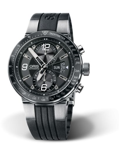WilliamsF1 Team Chronograph 45 Paslanmaz Çelik / Siyah / Kauçuk