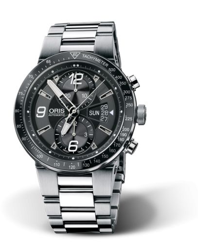 WilliamsF1 Team Chronograph 45 Paslanmaz Çelik / Siyah / Bilezik