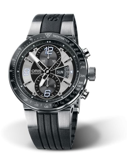 WilliamsF1 Team Chronograph 45 Paslanmaz Çelik / Gümüş / Kauçuk