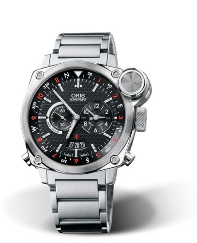 BC4 Flight Timer Paslanmaz Çelik / Siyah / Bilezik