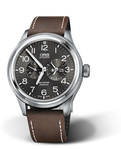 Oris Big Crown ProPilot Worldtimer Paslanmaz Çelik / Gri 44.7mm, referans 01 690 7735 4063-07 5 22 05FC