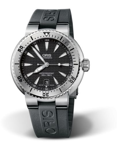 Divers Date Paslanmaz Çelik / Siyah / Kauçuk 44 mm
