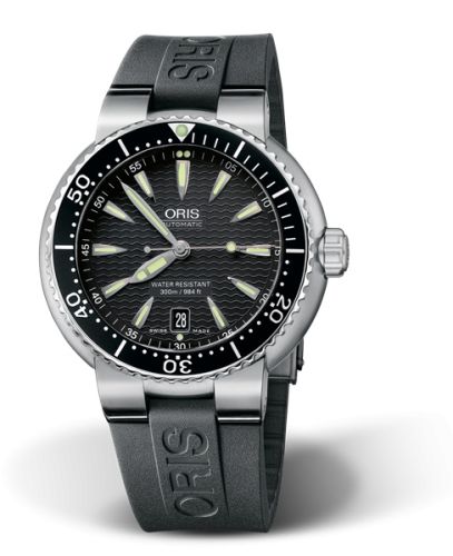 Divers Date Paslanmaz Çelik / Siyah / Kauçuk 44 mm