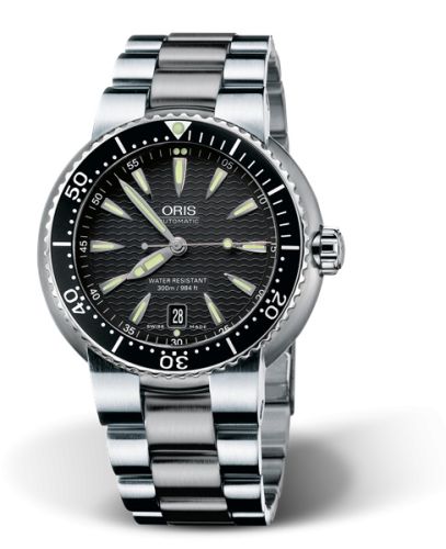 Divers Date Paslanmaz Çelik / Siyah / Bilezik 44 mm