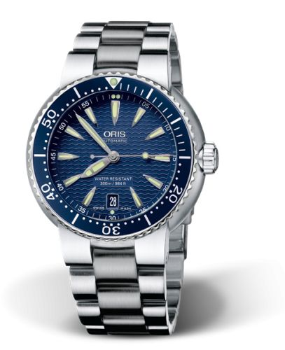 Divers Date Paslanmaz Çelik / Mavi / Bilezik 44 mm