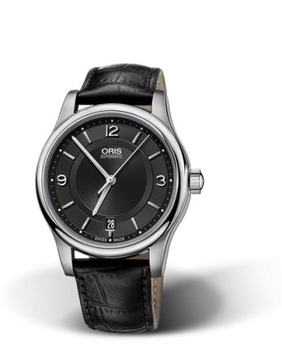 Classic Date 37 Paslanmaz Çelik / Siyah