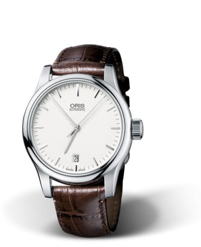 Classic Date 37 Paslanmaz Çelik / Gümüş