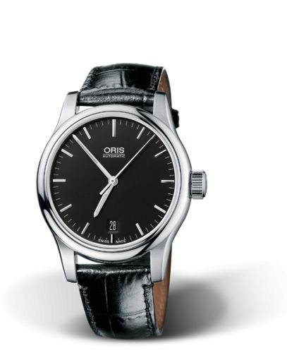 Classic Date 37 Paslanmaz Çelik / Siyah